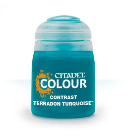 Games Workshop Contrast Paint: Terradon Turquoise