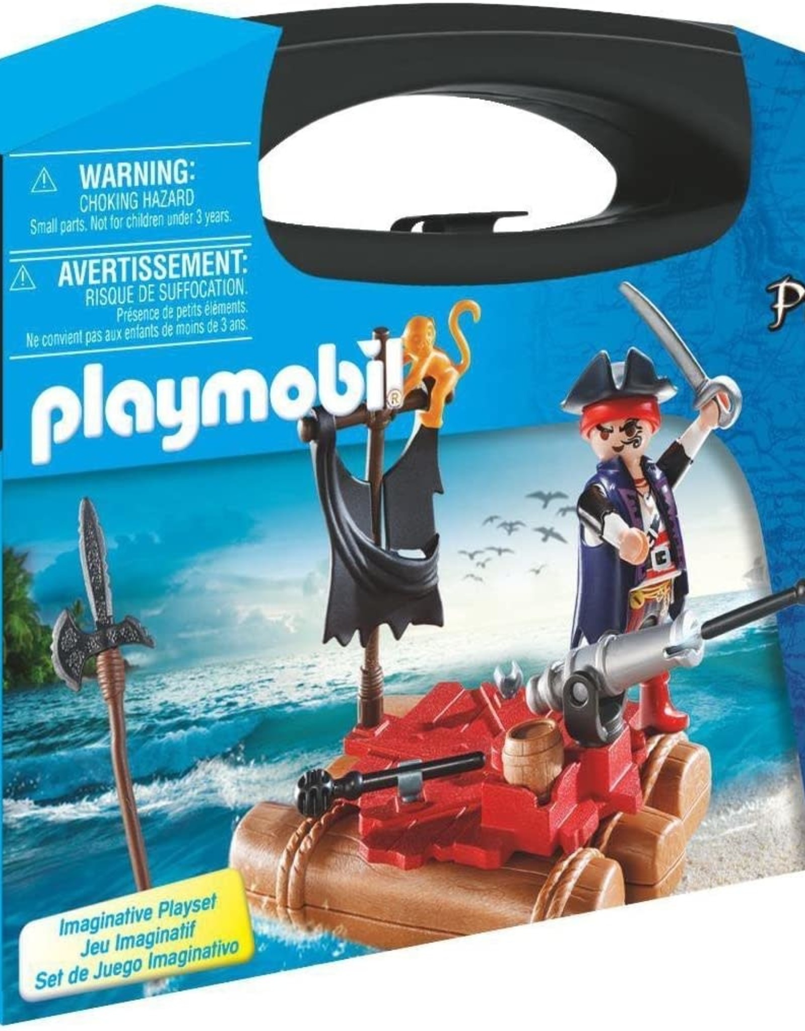 Playmobil Pirate Raft Carry Case Lets Play Games Toys