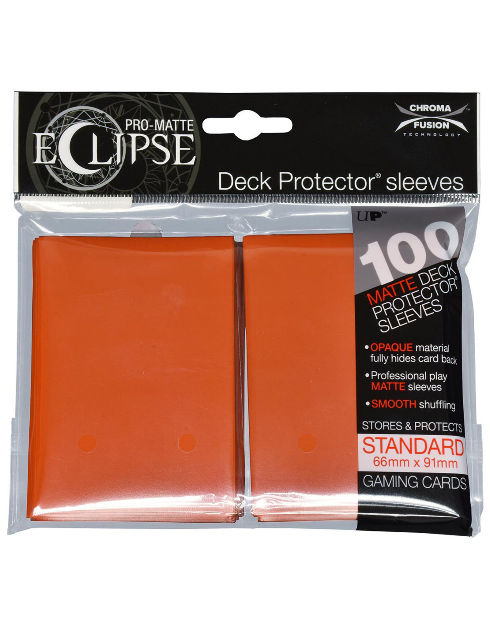 Ultra PRO Pro-Matte Eclipse 100ct Sleeve Orange
