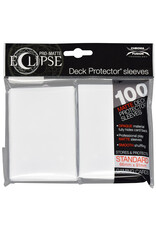 Ultra PRO Card Sleeves: Pro-Matte Eclipse 100ct  White