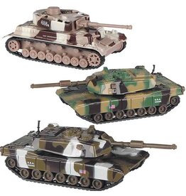 Toysmith Pull Back Army Tanks