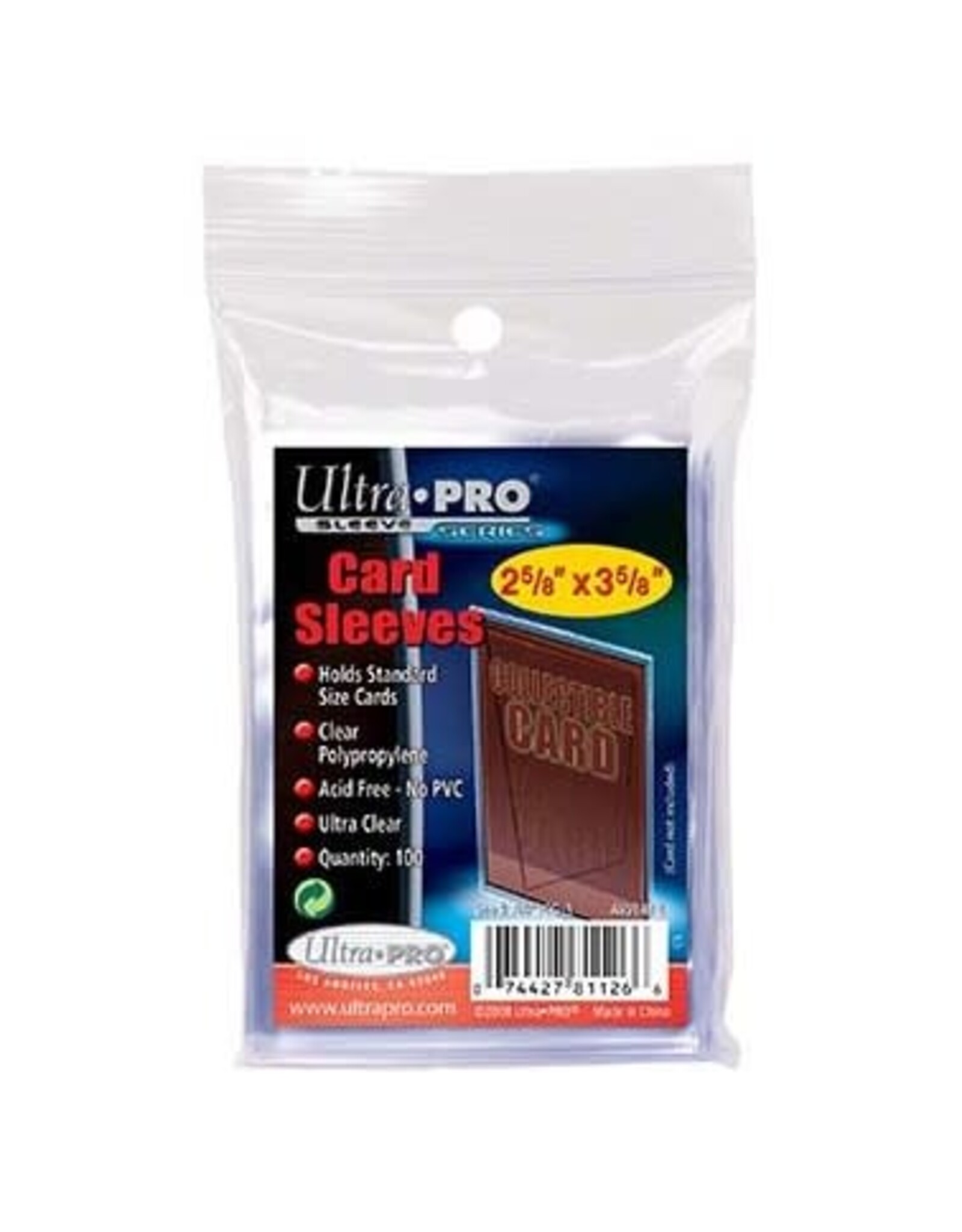 Ultra PRO UltraPro 100ct Penny Sleeves