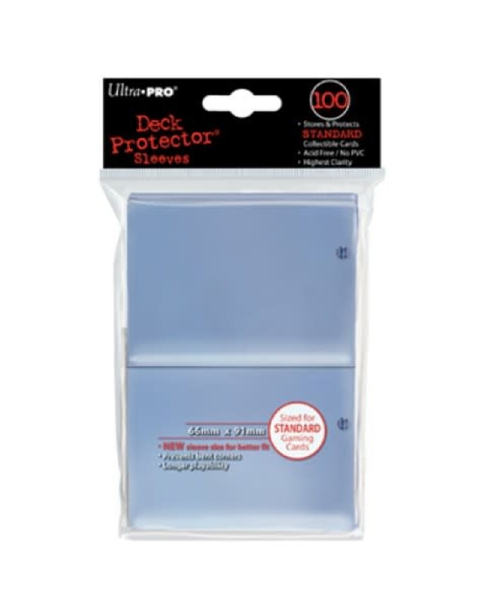 Ultra PRO UltraPro Clear 100ct Sleeve
