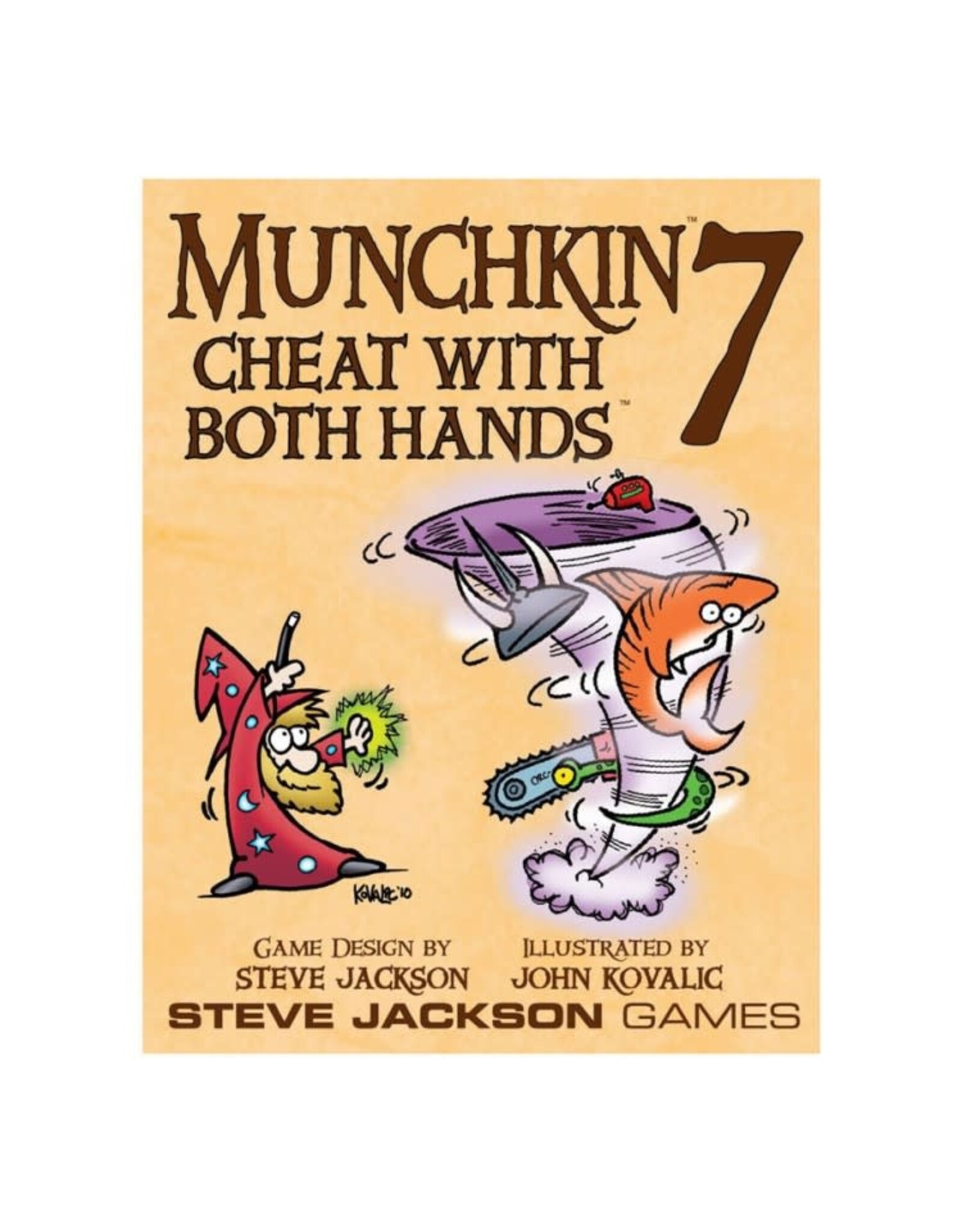 Steve Jackson Games Munchkin: 7 Cheat with Both Hands