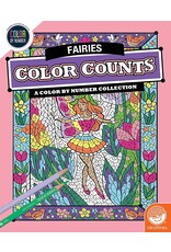 Mindware Color By Number Color Counts: Fairies