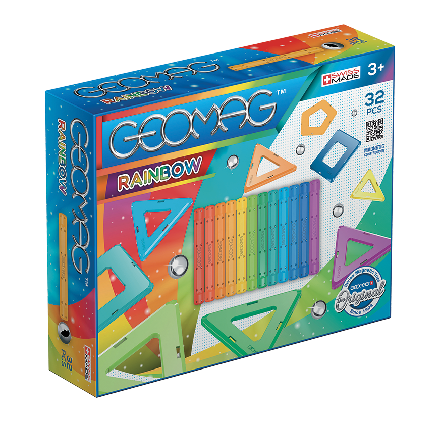 blæse hul ledig stilling År Geomag Rainbow 32 - Lets Play: Games & Toys