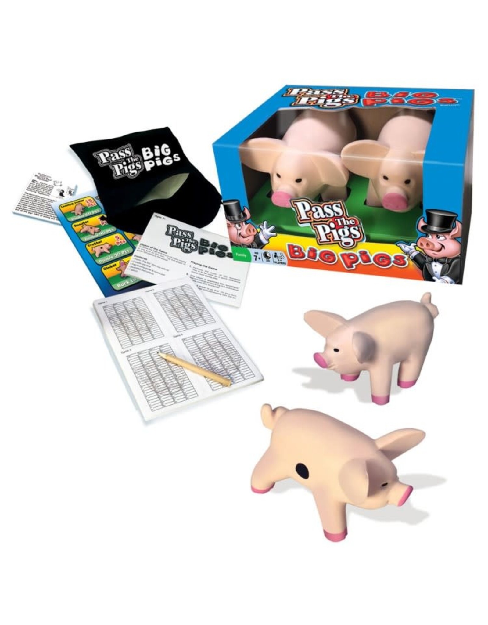 Winning Moves Games Pass the Pigs Big Pigs