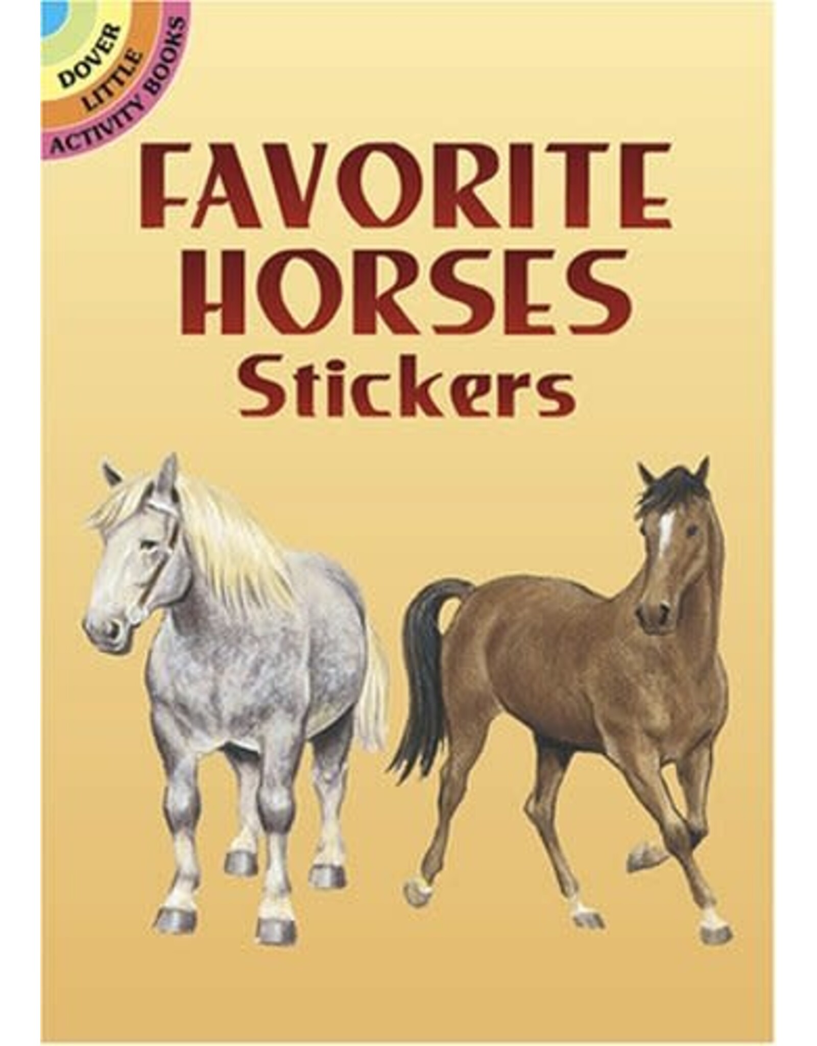 Dover Publications Favorite Horses Stickers
