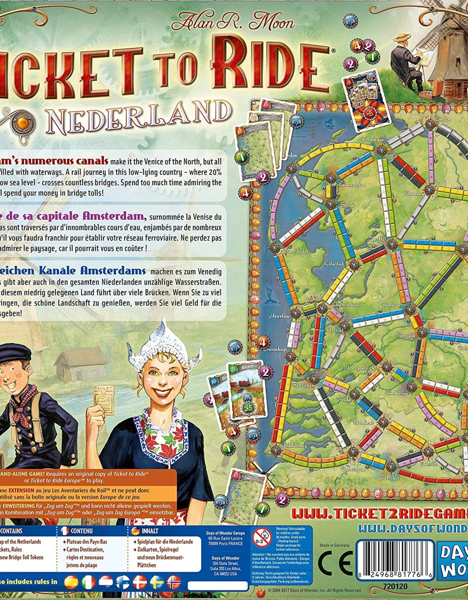 Ticket to ride карта