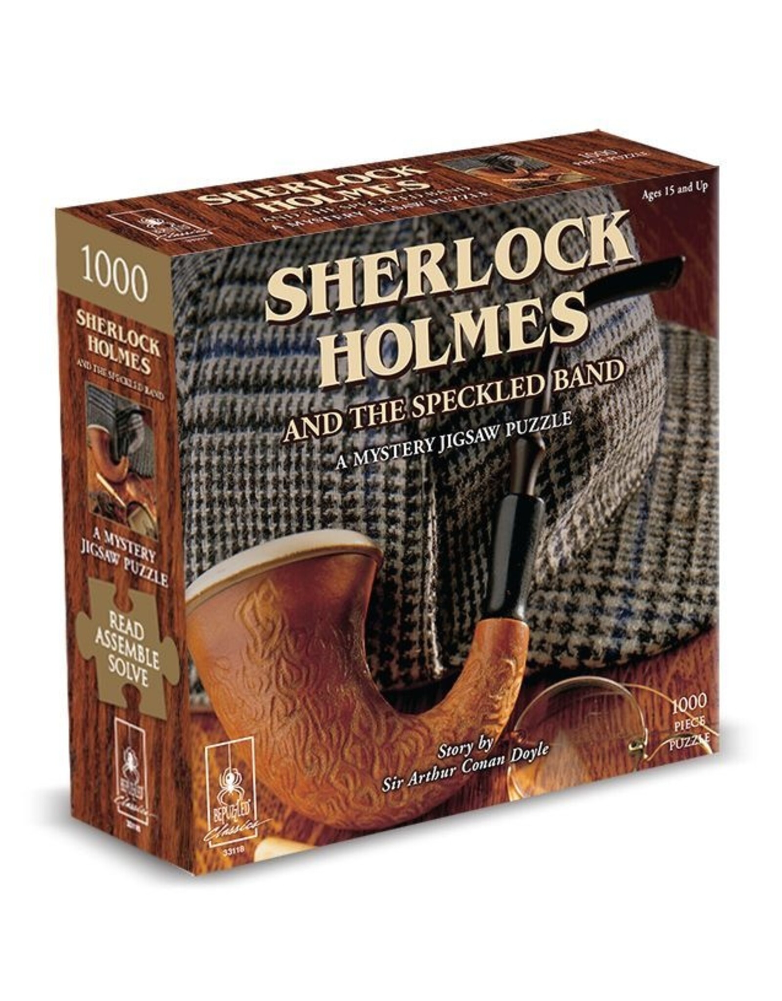 Bepuzzled Sherlock Holmes - Classic Murder Mystery Jigsaw Puzzle