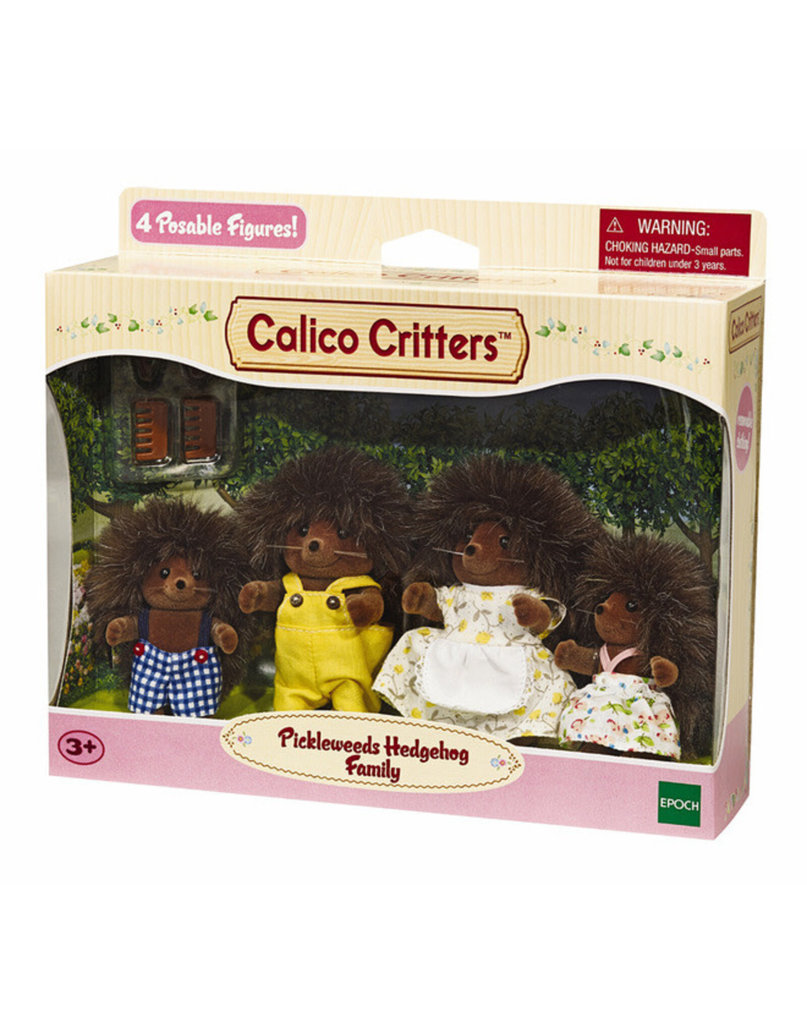 Calico Critters: Pickleweeds Hedgehog Family