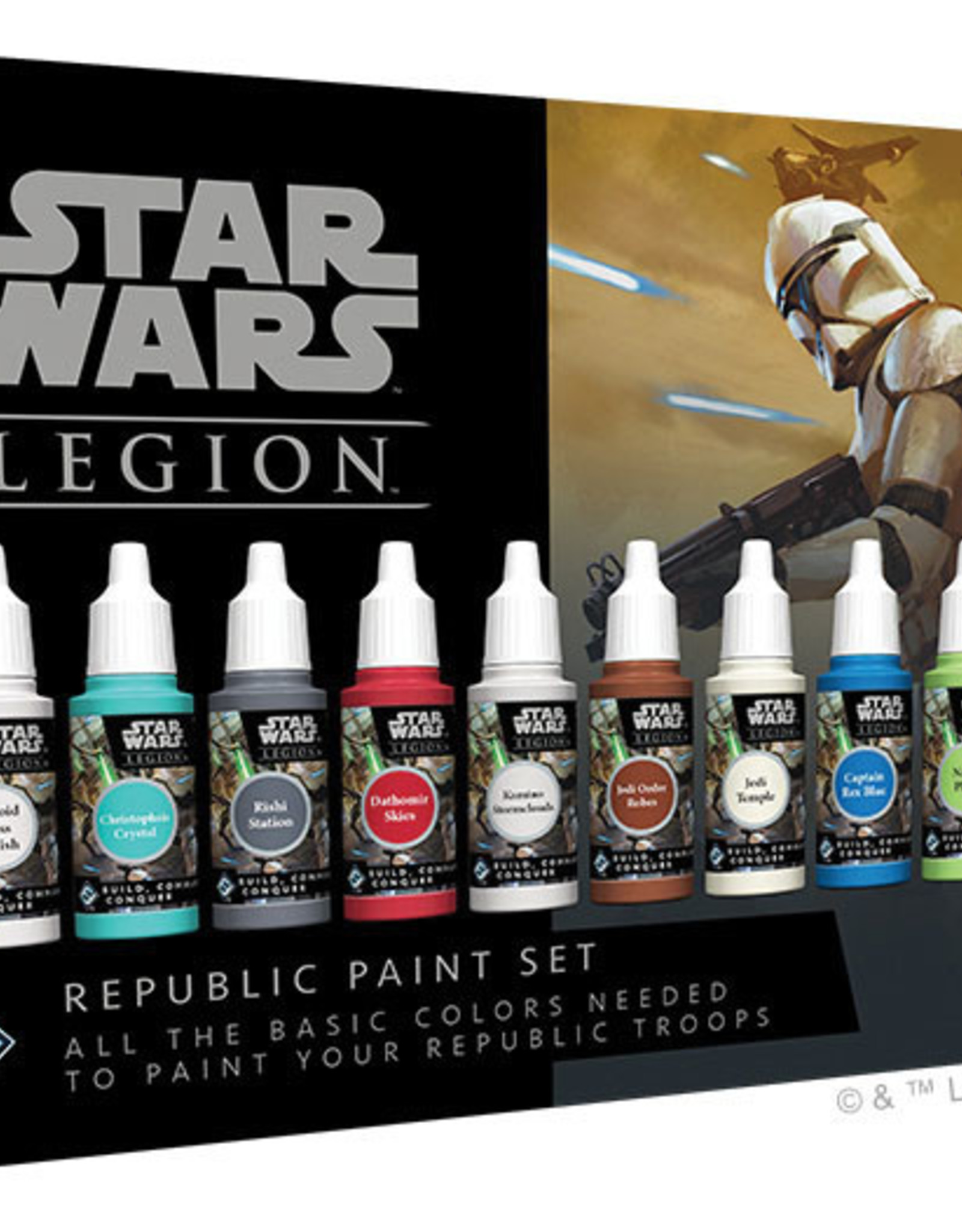 Toys from 57 Years Paint Star Wars Legion Core Paint Set Toys & Hobbies