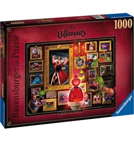 Ravensburger Villainous 1000pc Puzzle: Queen of Hearts