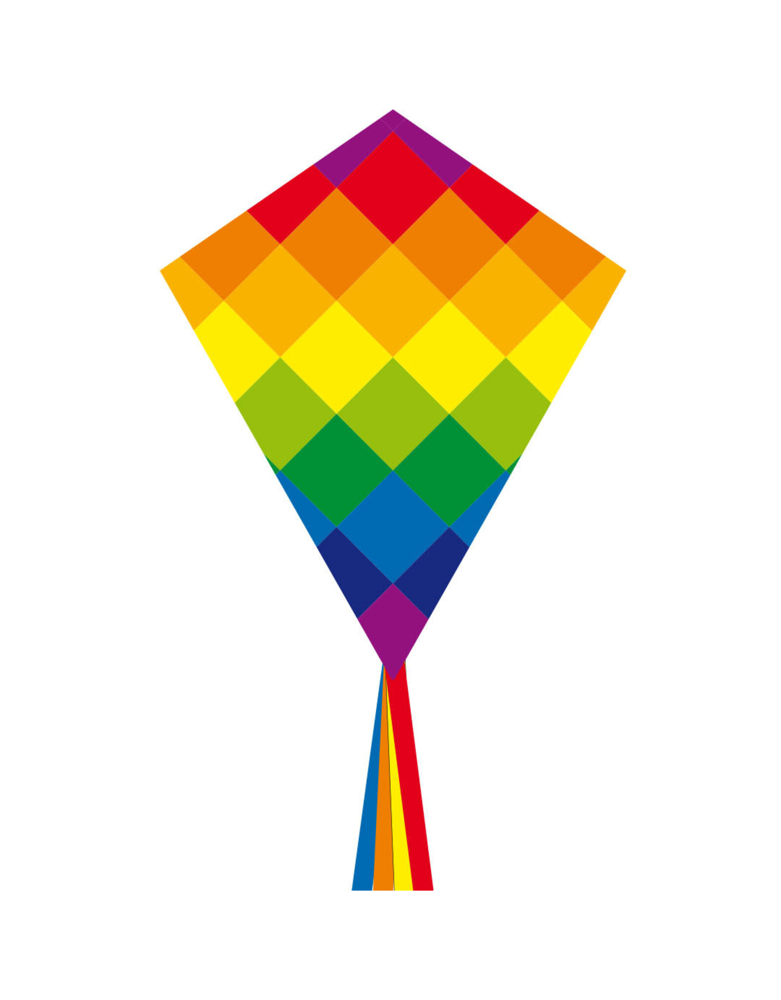 HQ Kites & Designs Rainbow Patchwork 28" Kite