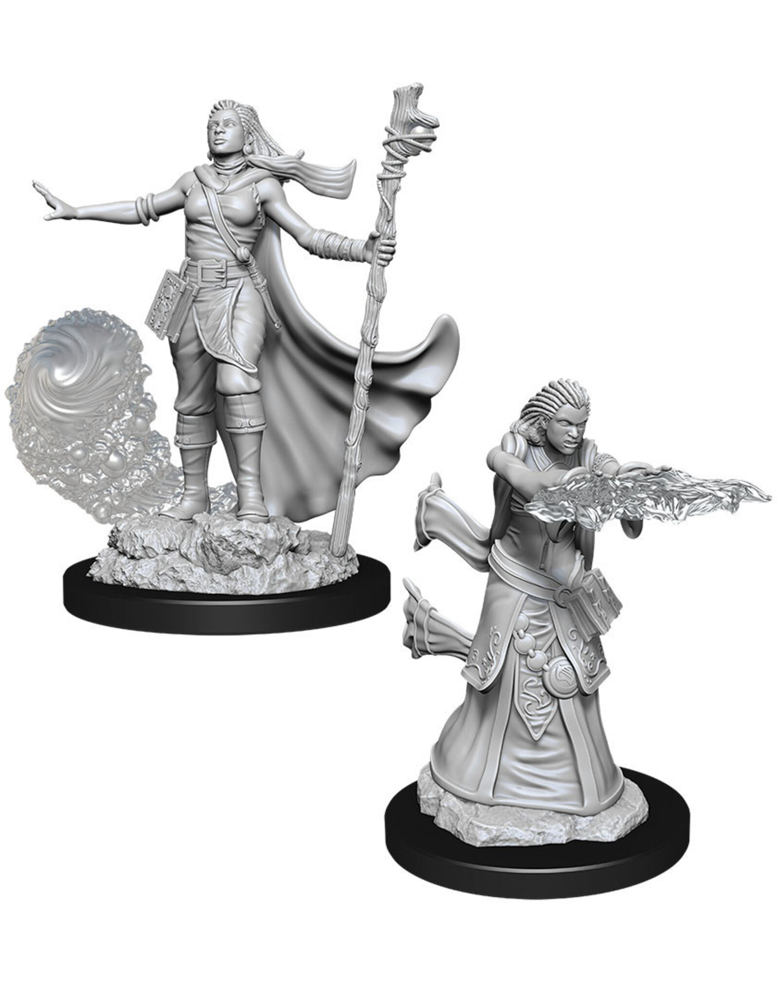 Wiz-Kids D&D Minis: W11 Female Human Wizard