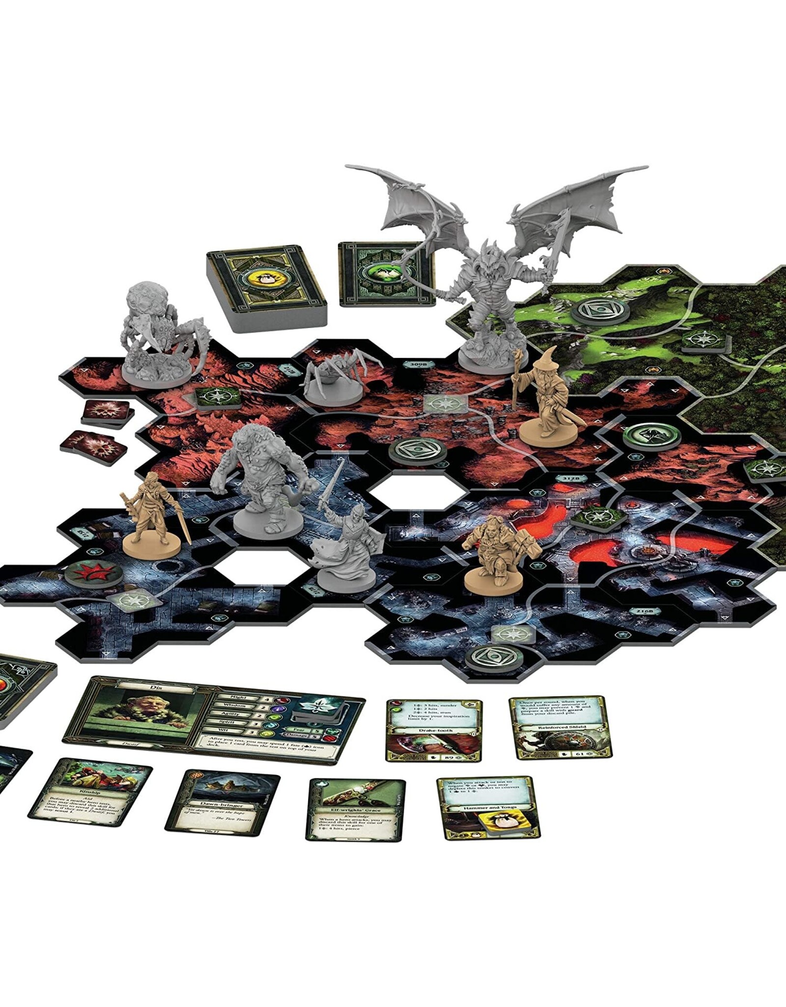 Fantasy Flight Games Lord of the Rings Journeys in Middle Earth: Shadowed Paths