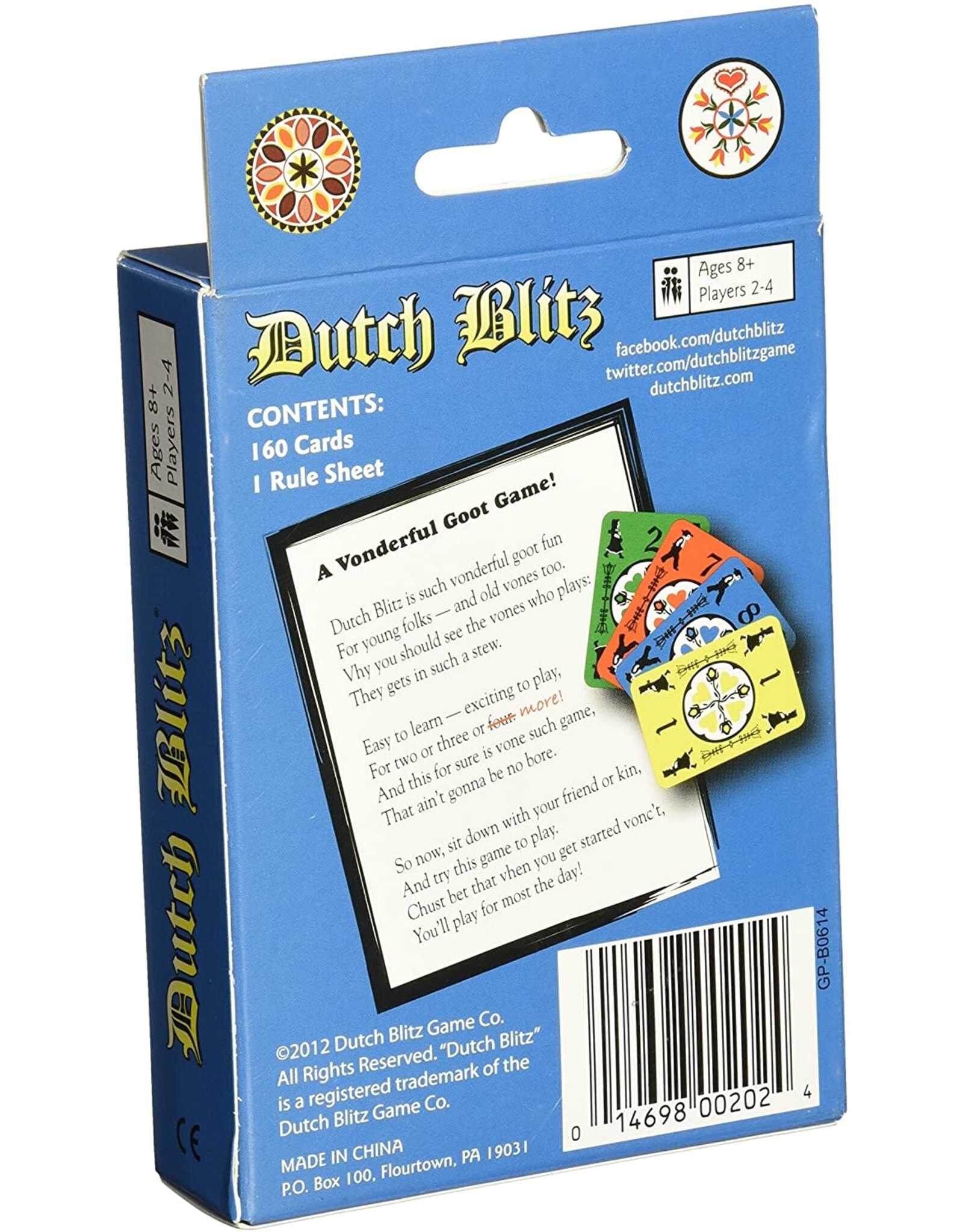 Dutch Blitz Dutch Blitz: Blue  Expansion Pack
