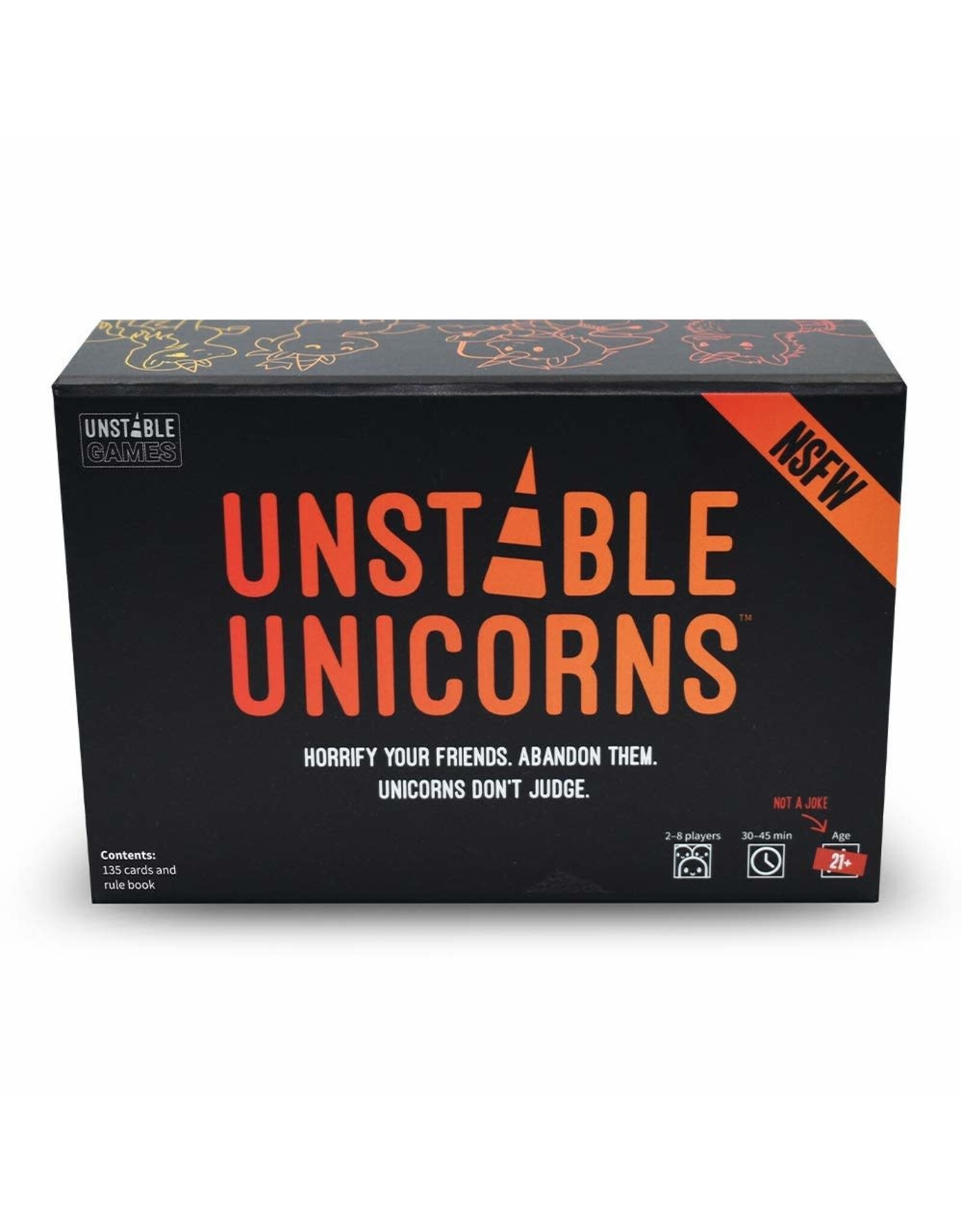 Tee-Turtle Unstable Unicorns NSFW Base Game