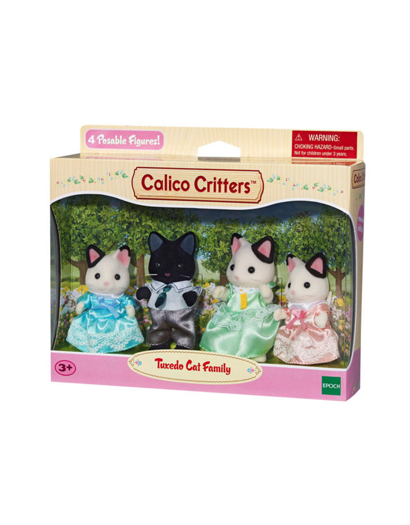 Calico Critters: Tuxedo Cat Family