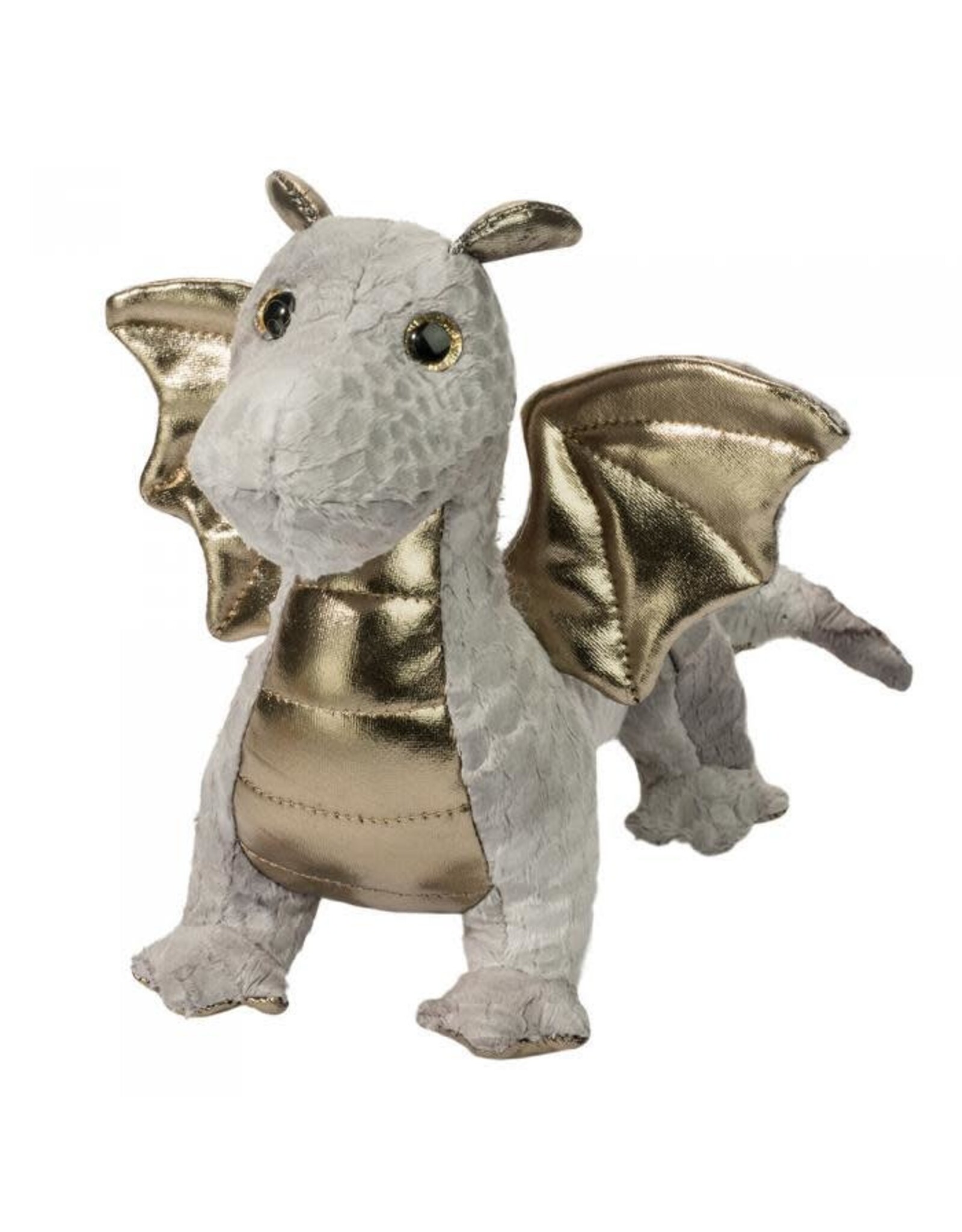 Douglas Toys Hydra Silver Dragon Plush