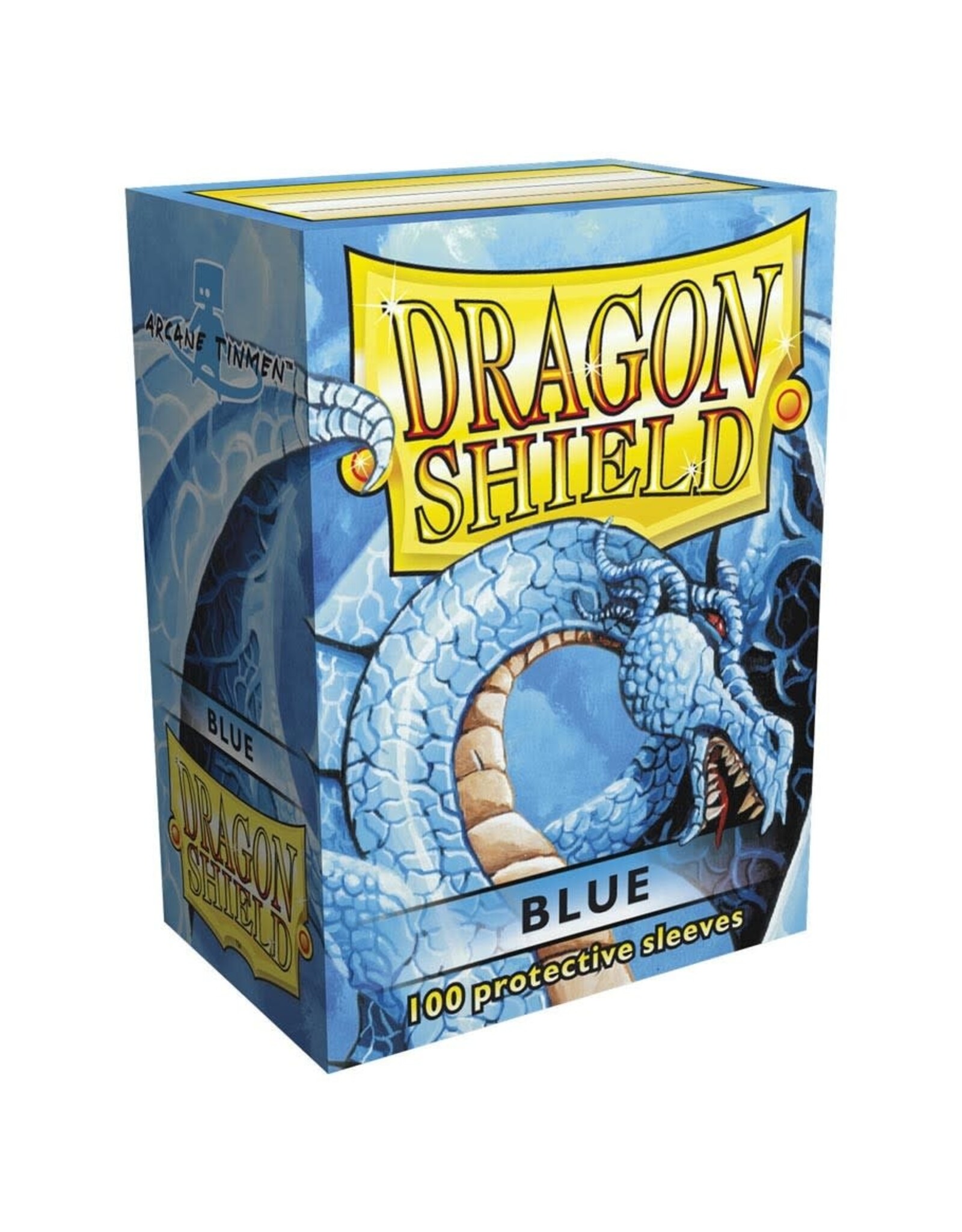 Arcane Tinmen Card Sleeves: Dragon Shields: 100ct Blue