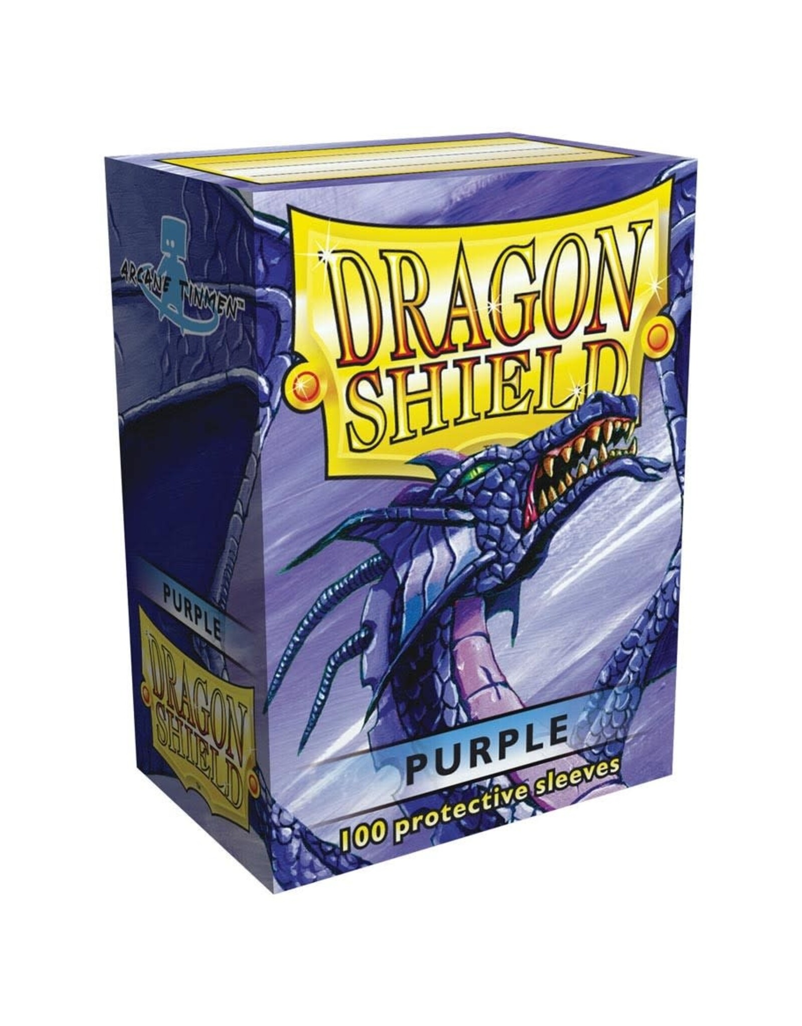 Arcane Tinmen Dragon Shields: (100) Purple