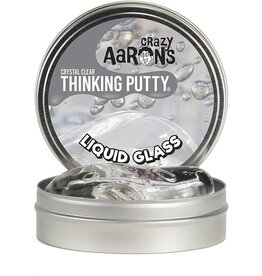 Liquid Glass Crystal Clear Thinking Putty 4" Tin