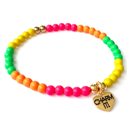 Charm It Charm It! Neon Stretch Bracelet 4mm