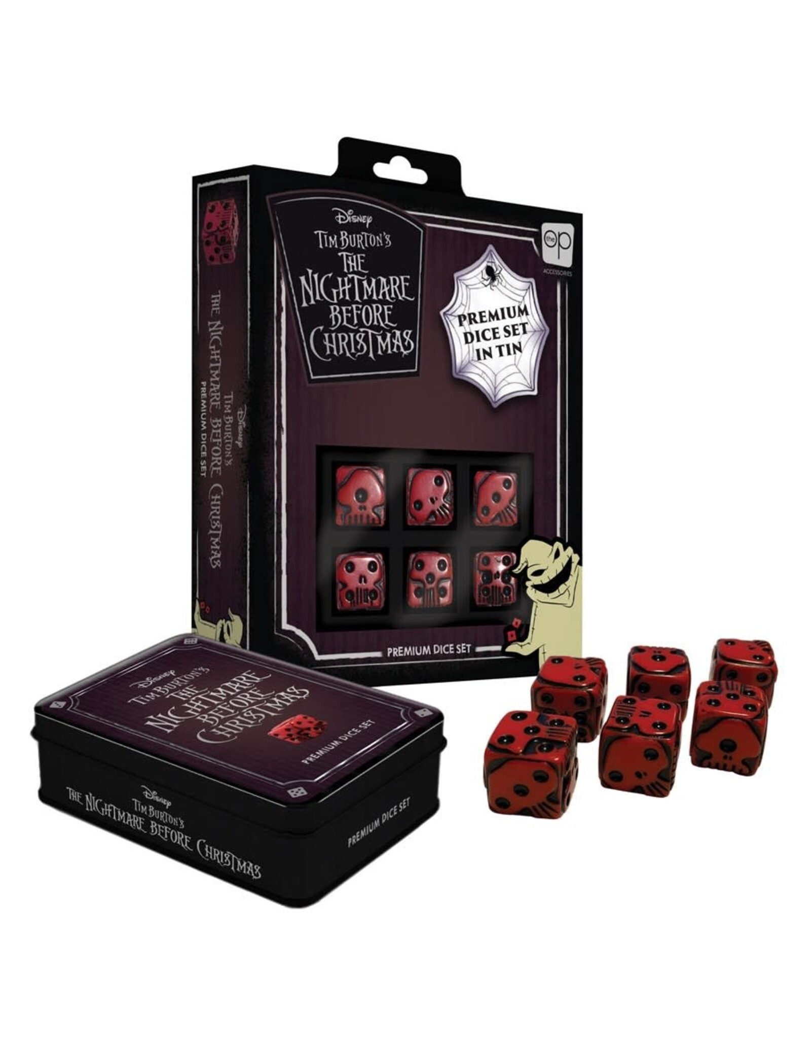 The Op Premium Nightmare Before Christmas D6 Dice Set
