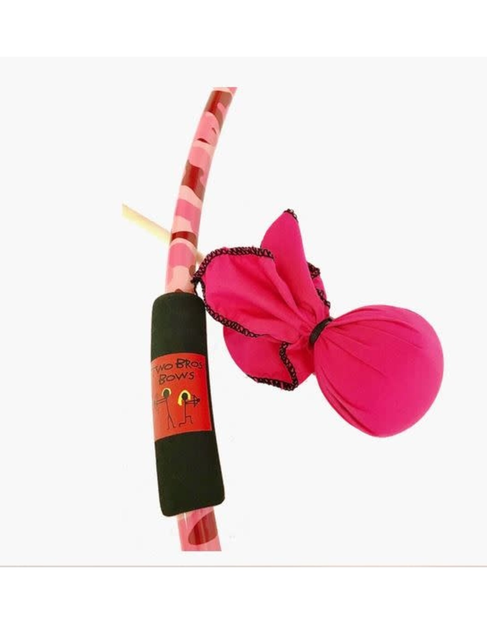 Two Bros Bows Pink Camo Bow, 2 Pink Arrows and Trifold Target