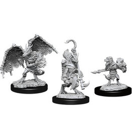 Wiz-Kids D&D Minis: W12 Kobold Inventor, Dragonshield & Sorcerer