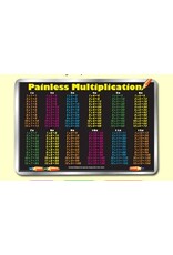 Painless Learning Products Painless Multiplication  Learning Mat