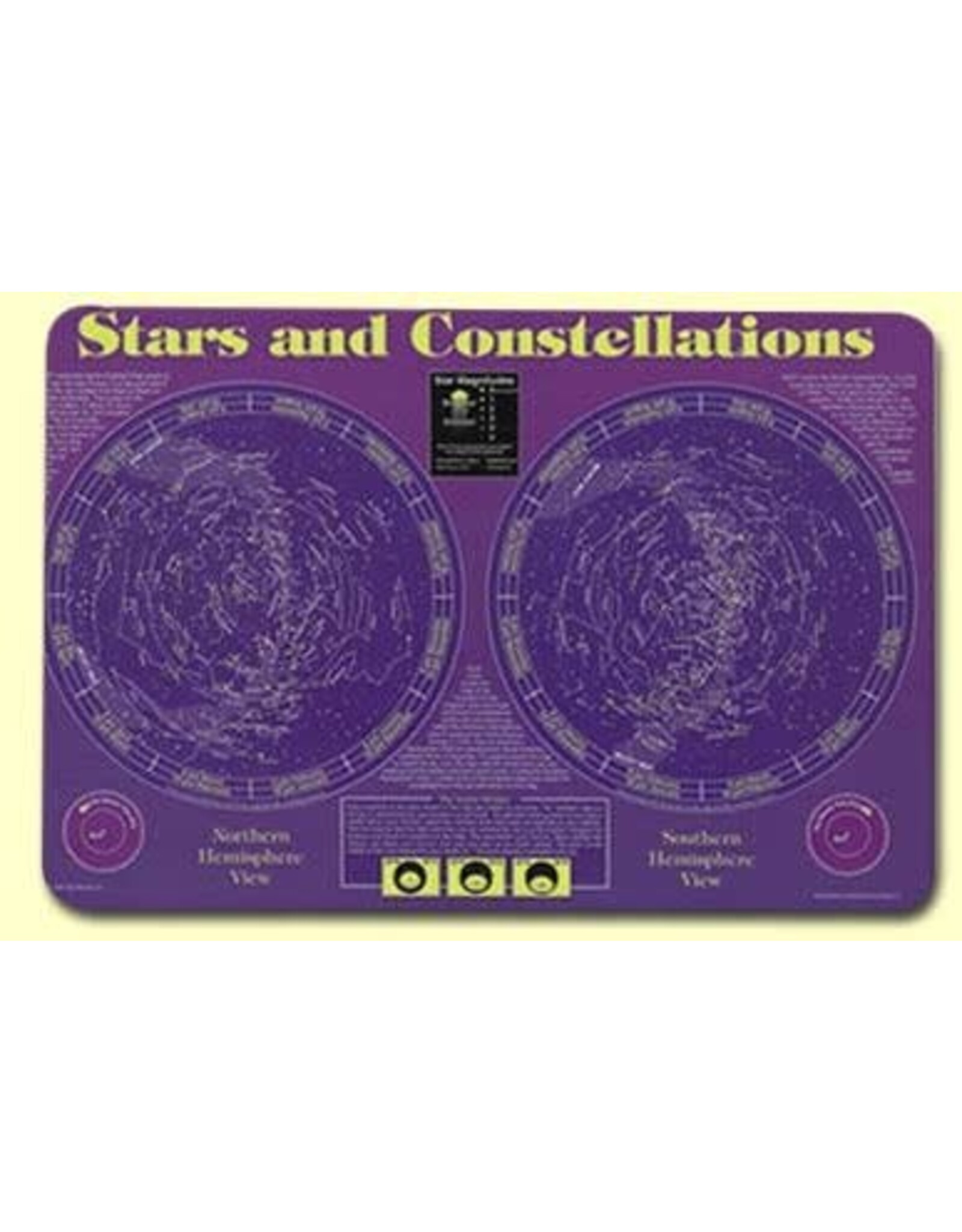 Painless Learning Products Stars and Constellations Learning Mat