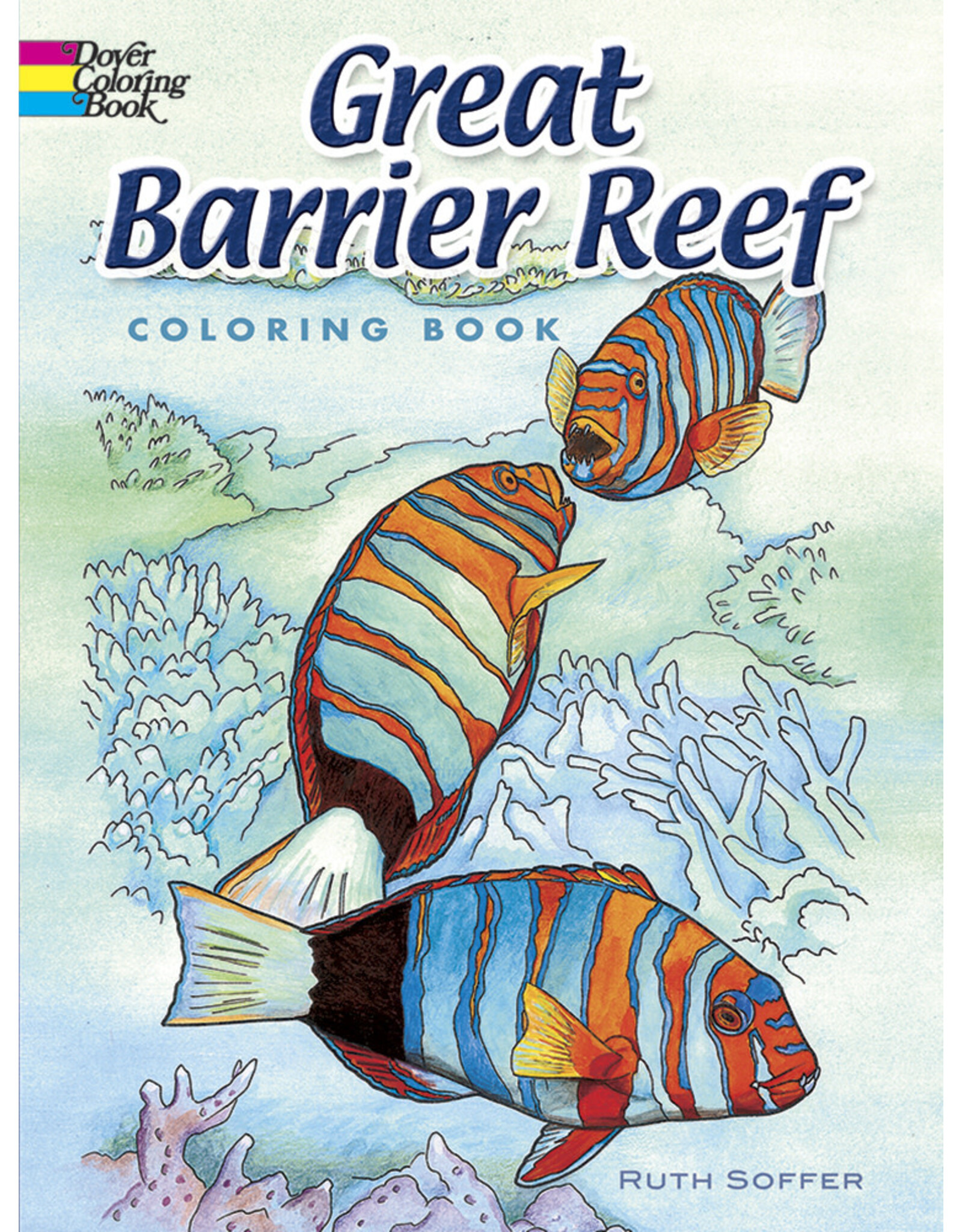 Dover Publications Great Barrier Reef Coloring Book