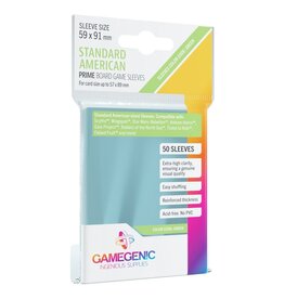 Gamegenic Card Sleeves: Prime Standard American-Sized  Green (50)