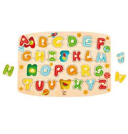 Hape Alphabet Peg Puzzle