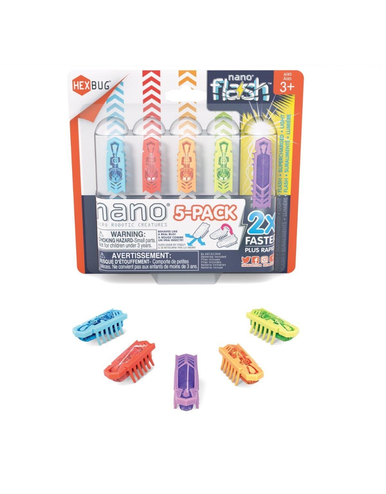 Hexbug Nano Flash 5 pack