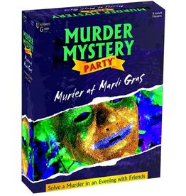 University Games Mystery Murder Party : Murder at Mardi Gras