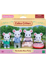Calico Critters: Marshmallow Mouse Family