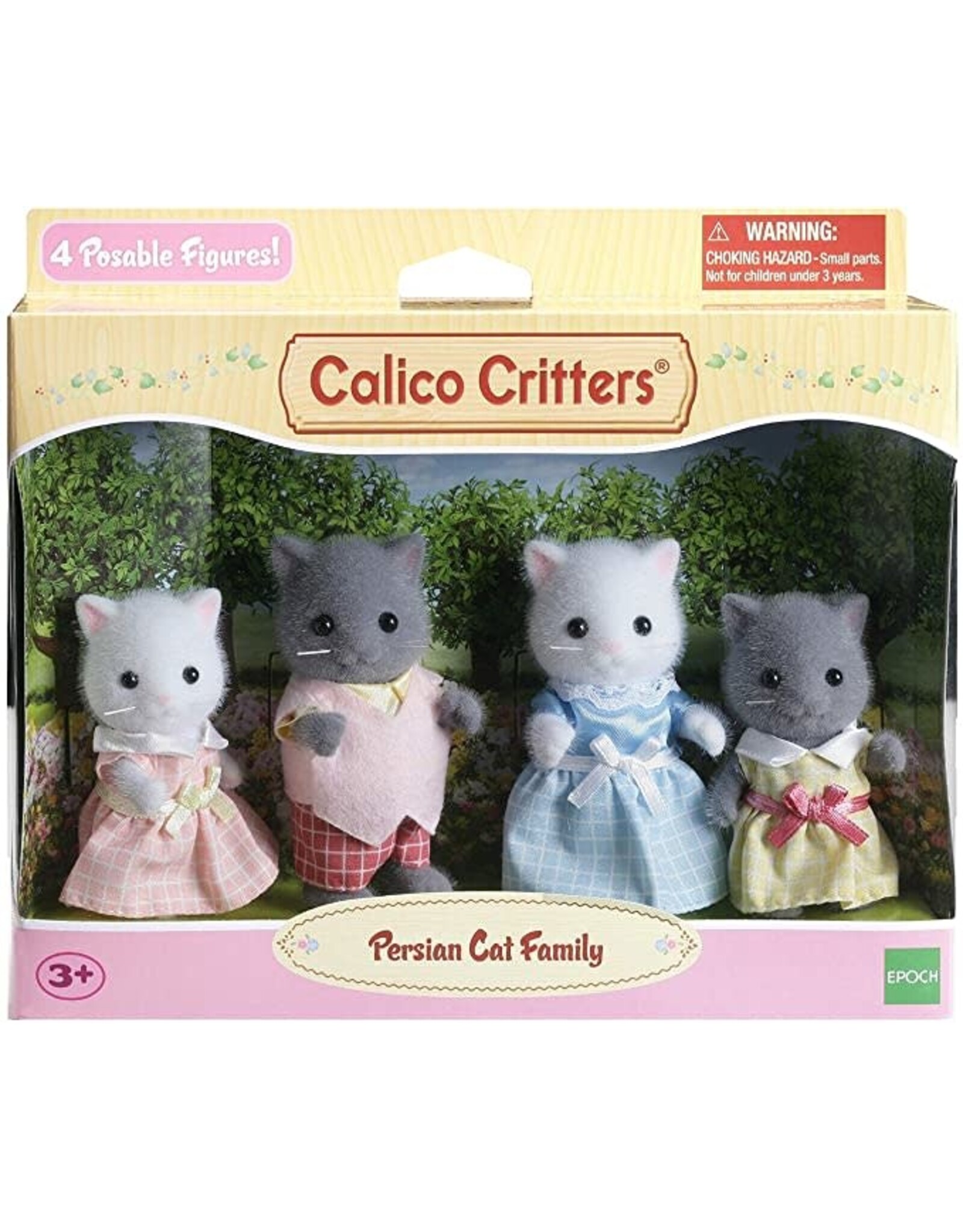 Calico Critters: Persian Cat Family