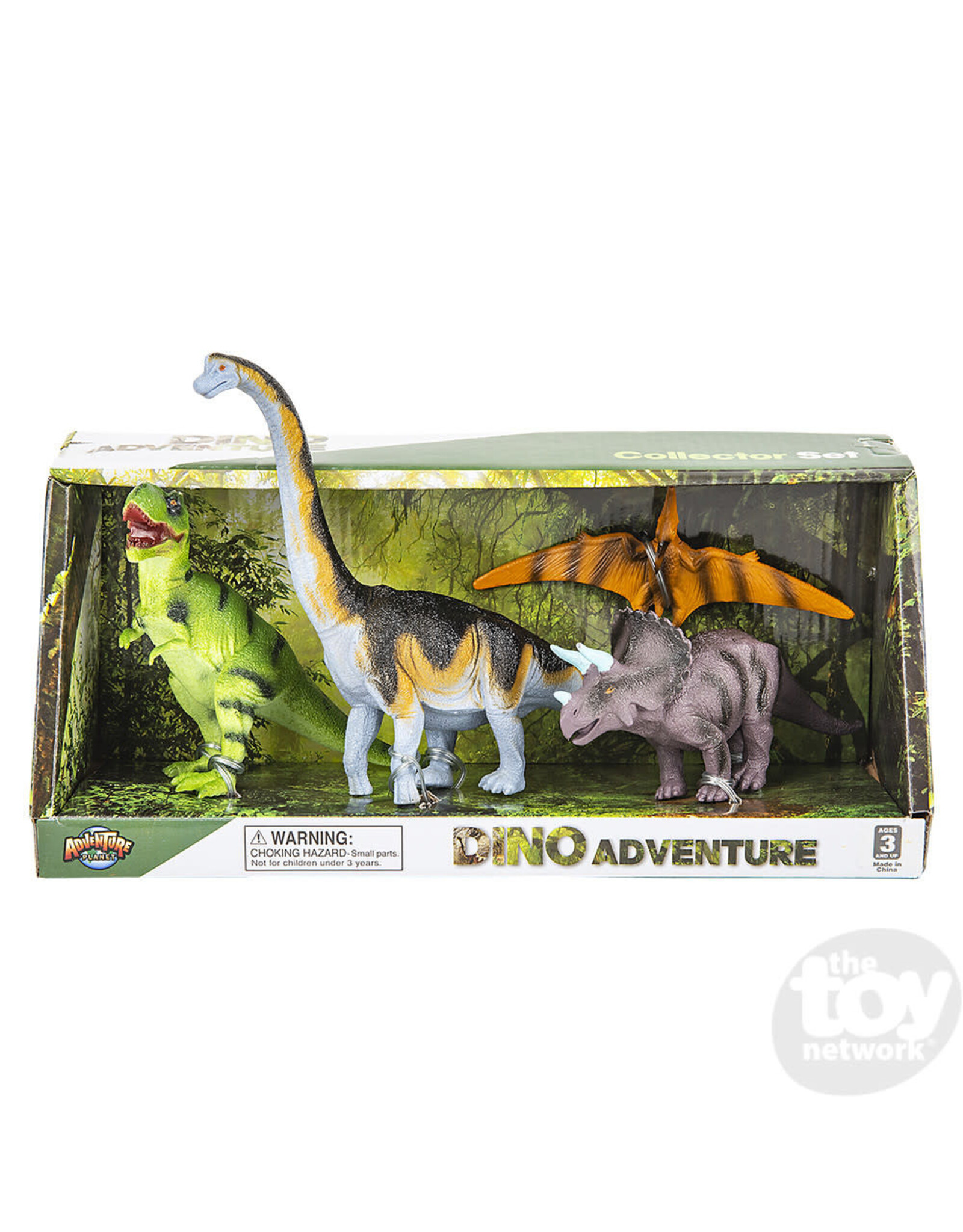 Adventure Planet 4 Piece Dinosaur Replica Set