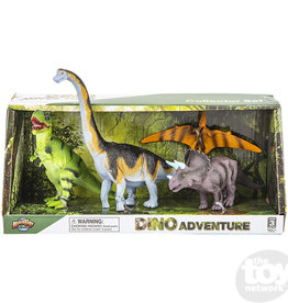 Adventure Planet 4 Piece Dinosaur Replica Set
