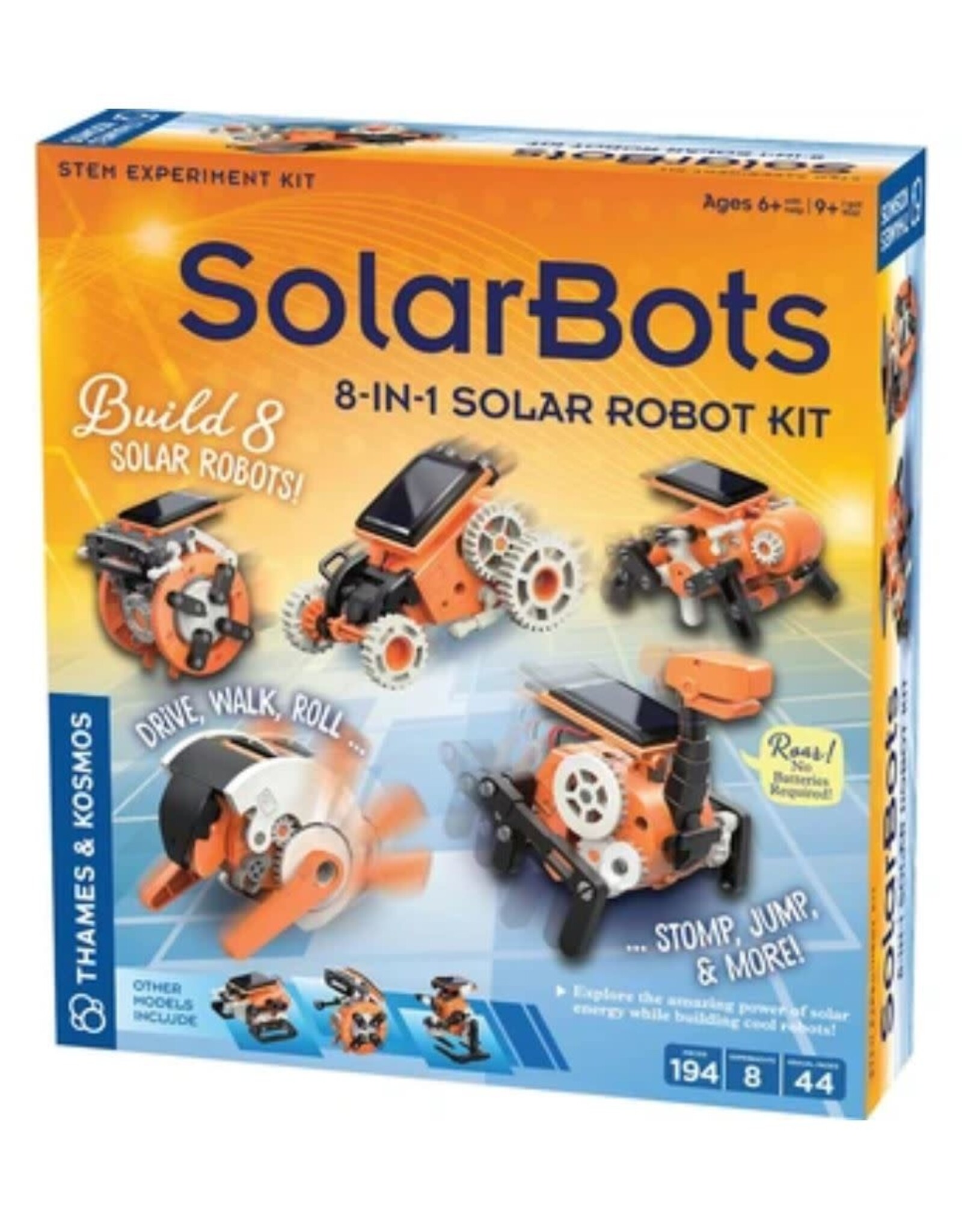 Thames & Kosmos SolarBots: 8-in-1 Solar Robot Kit