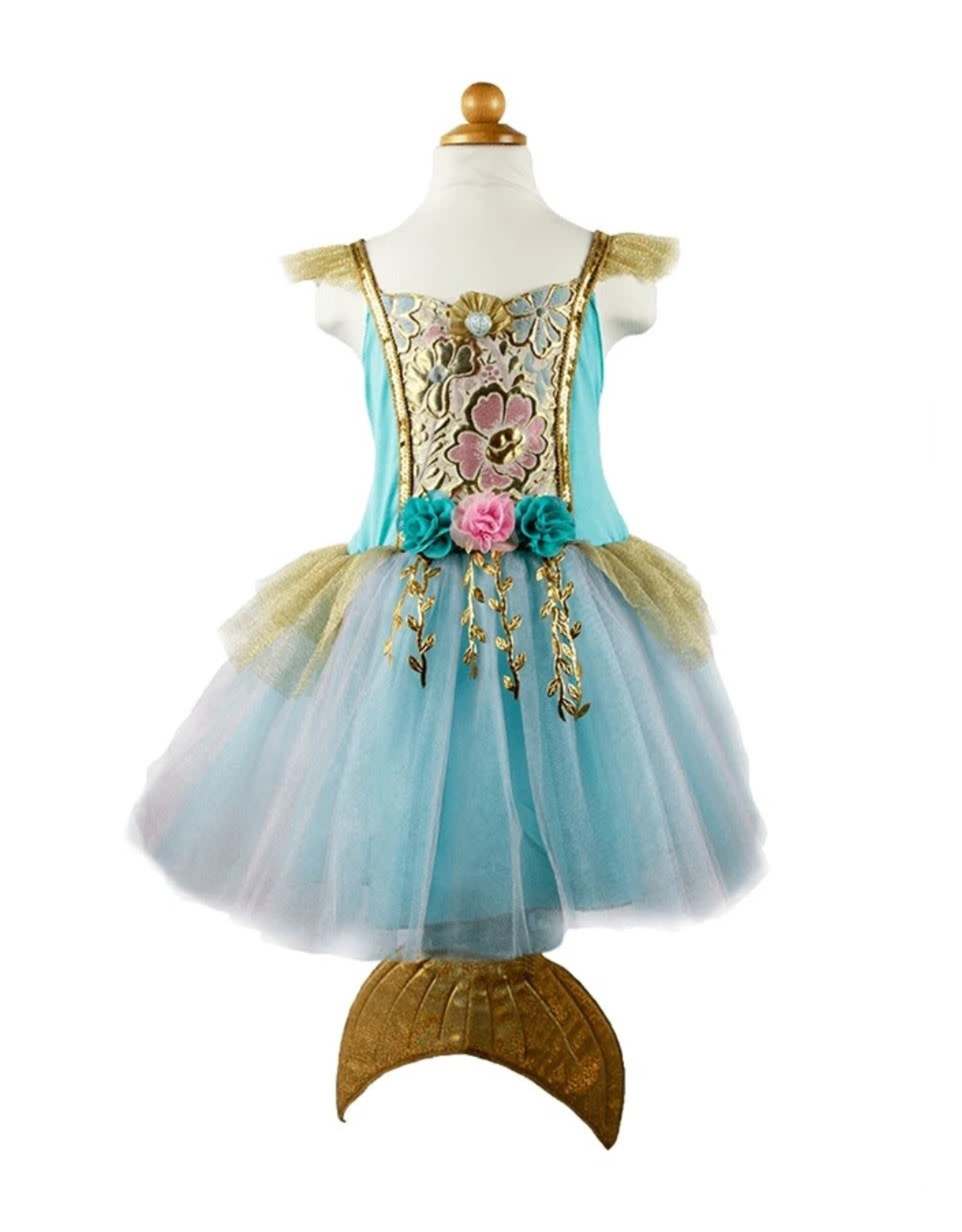 Great Pretenders Mermalicious Dress with Tail, size 5-6