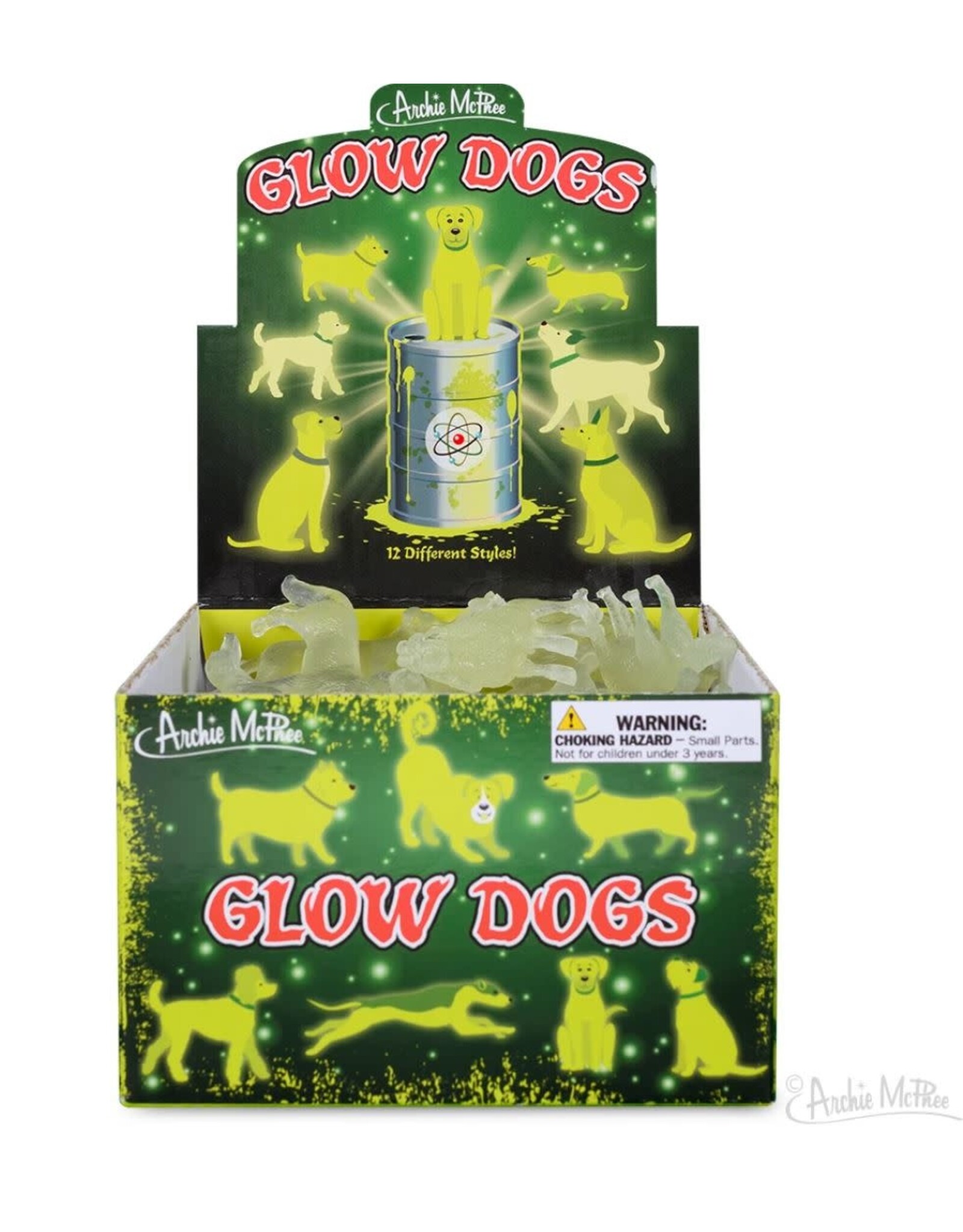 Archie McPhee Glow Dogs