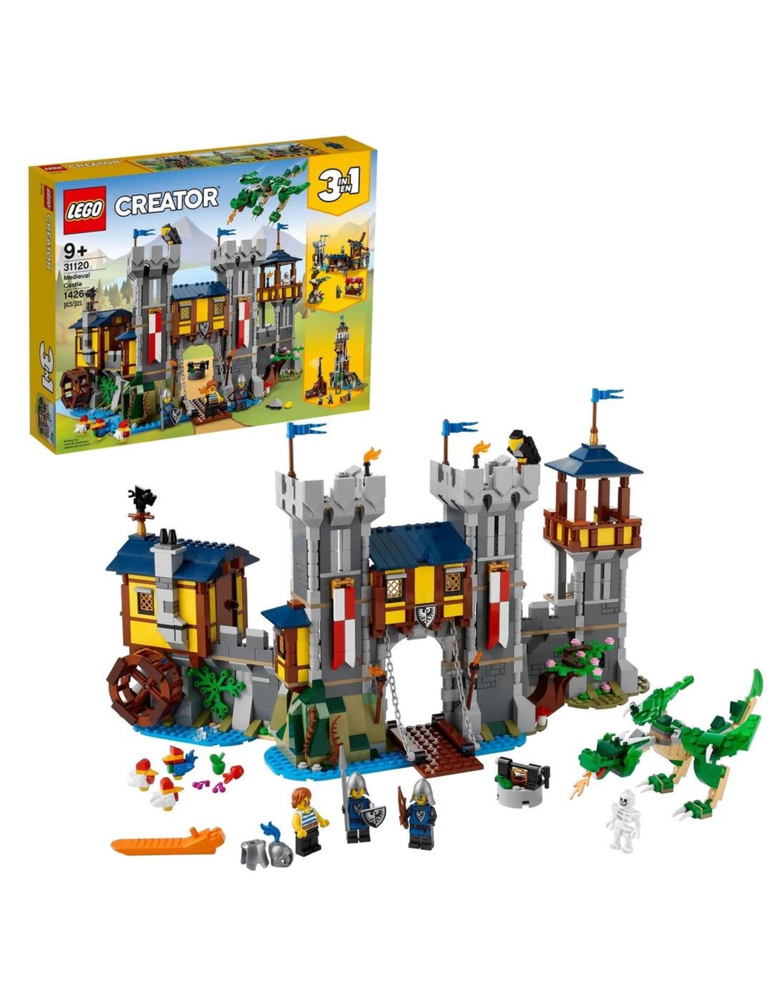 LEGO LEGO Creator 3-in-1 Medieval Castle