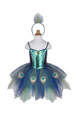 Great Pretenders Pretty Peacock Dress & Headband, Size 5-6