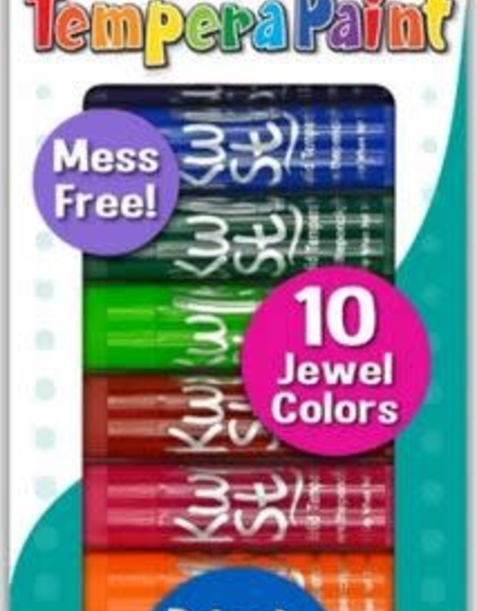 Kwik Stix Tempera Paint Jewel Tones 10 Colors