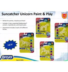 Breyer Suncatcher Unicorn Paint & Play Assorted Styles