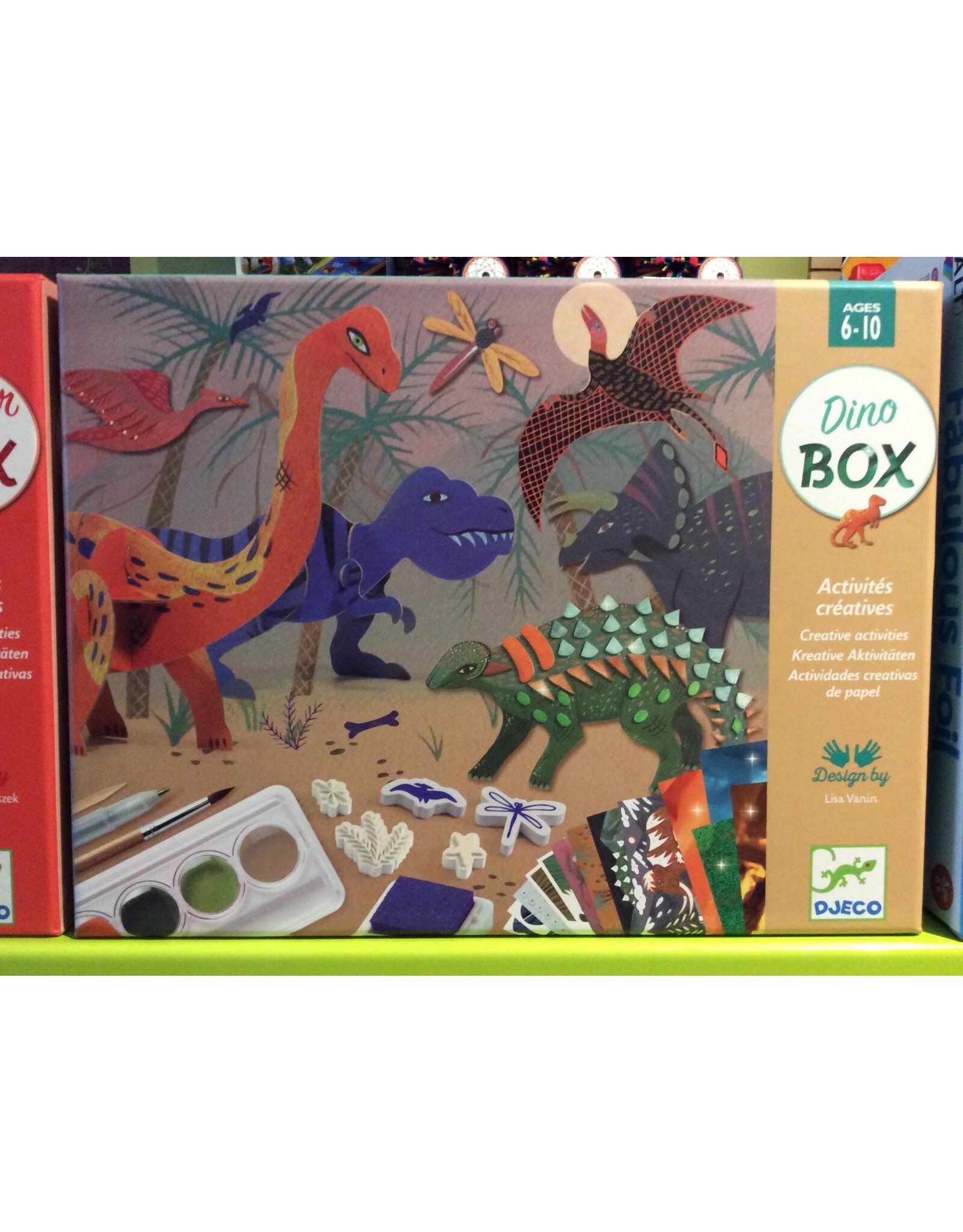 DJECO The World of Dinosaurs Multi-Activity Craft Kit